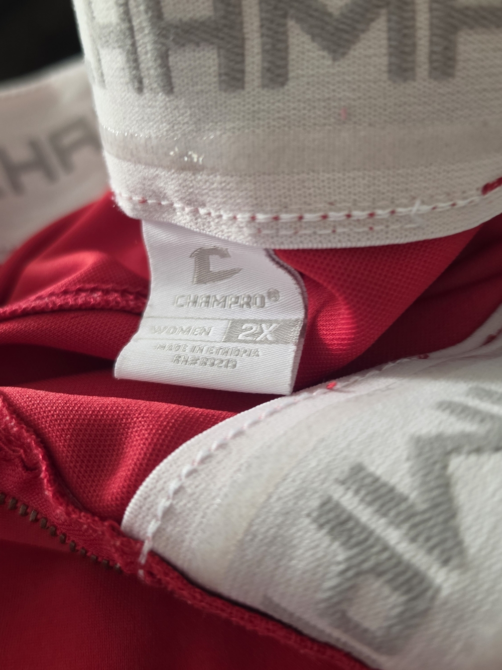 Champro Women's Red Athletic Softball pant - 2X